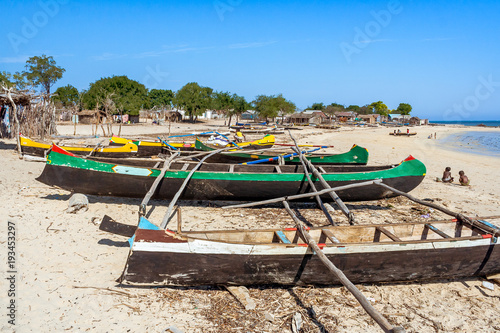 The fishing village of Ifaty