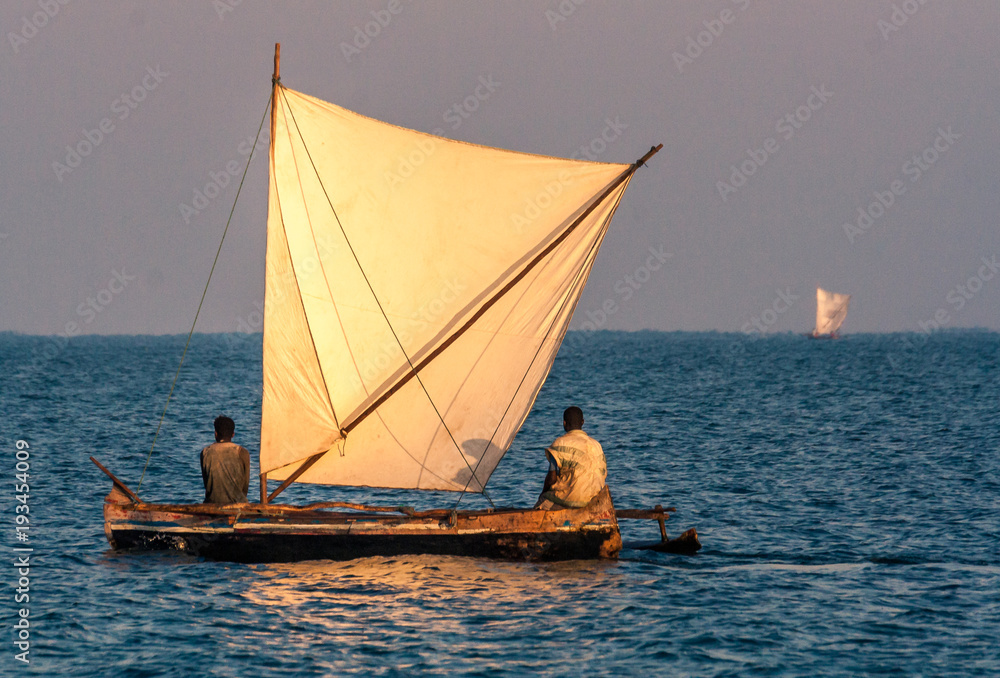 Fototapeta premium Malagasy fishing boat