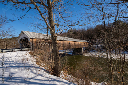 North Side of West Dummerston Covered Bridge