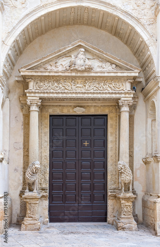 The Baroque architectures in the town of Nardò © giumas