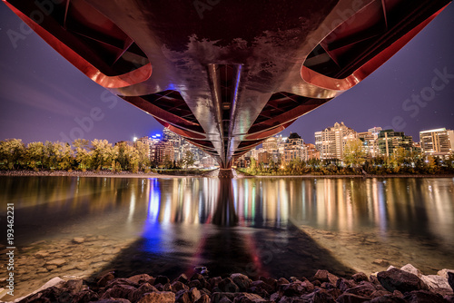 Peace bridge, calgary