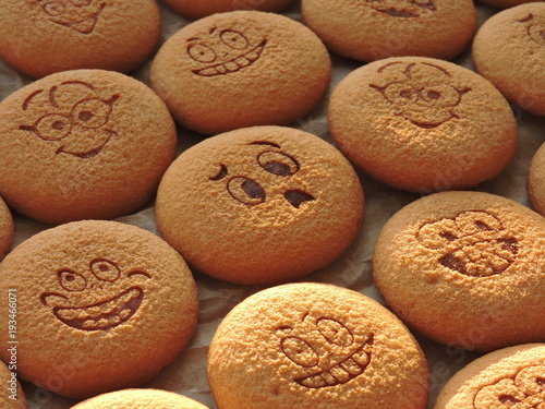 Ruddy Smiley Cookies