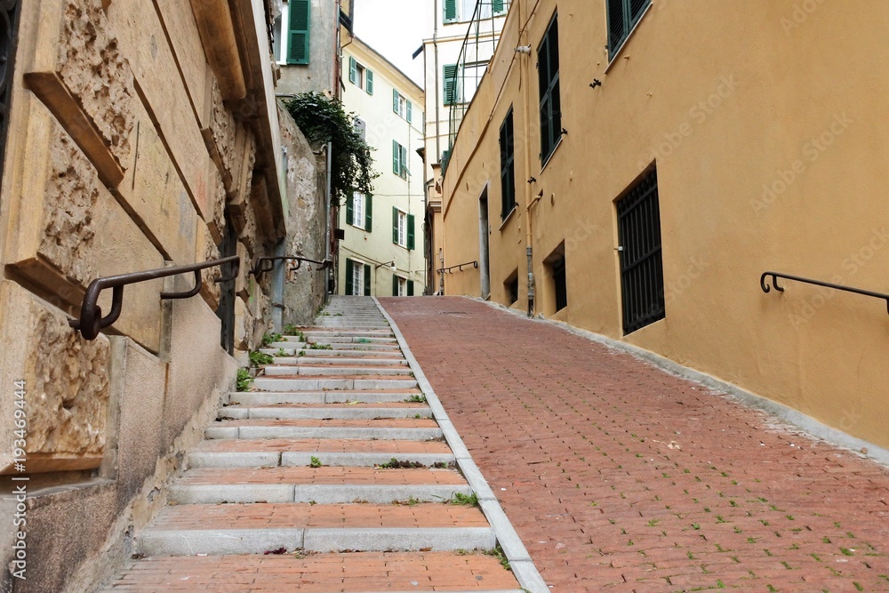a street in Genoa, italy