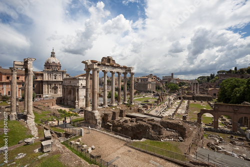 Forum romanum, Rome, Italy © Bernhard