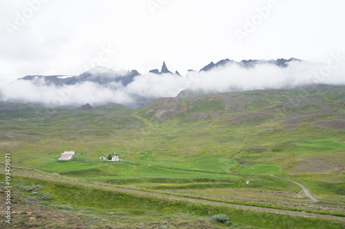 Berg-Landschaft im Norden Islands  photo