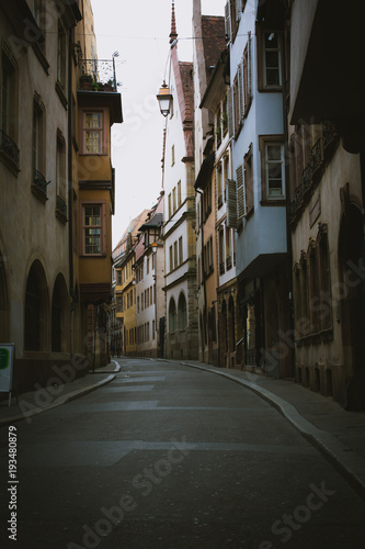 Streets of strasbourg travel europe walking in oldtown © Chris