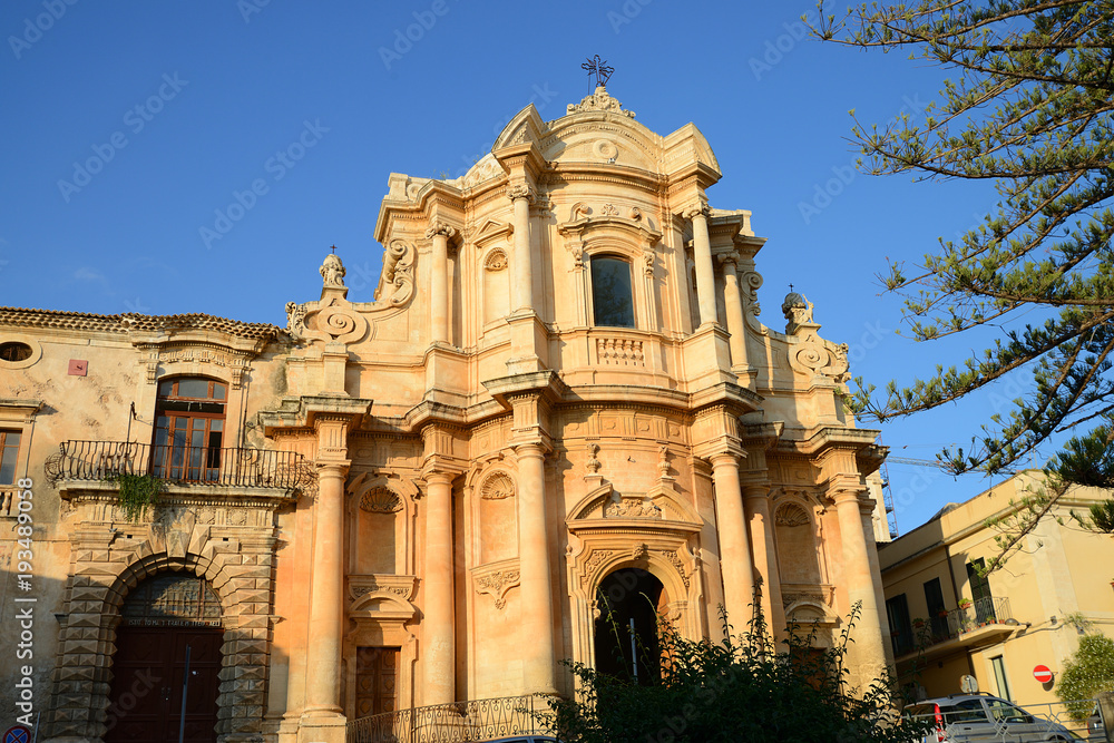 Chiesa di San Domenico in Noto, Sicily, Italy