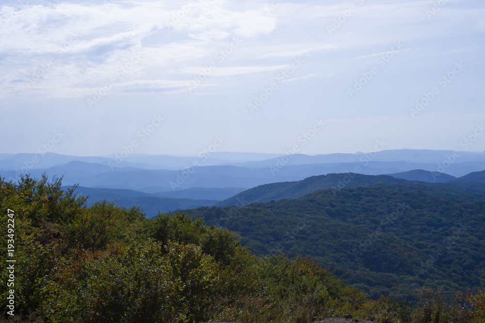 View from the hill in Ukraine.