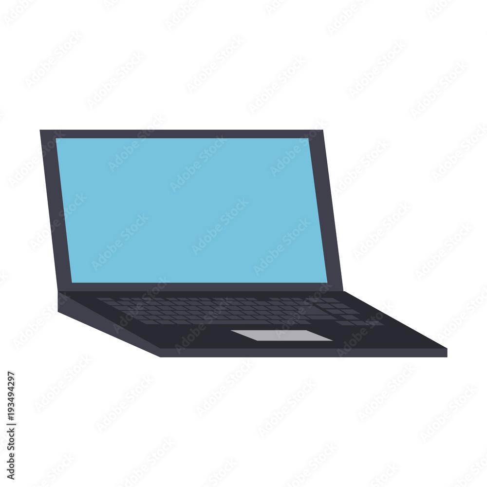Laptop pc technology icon vector illustration graphic design Laptop pc technology icon vector illustration graphic design