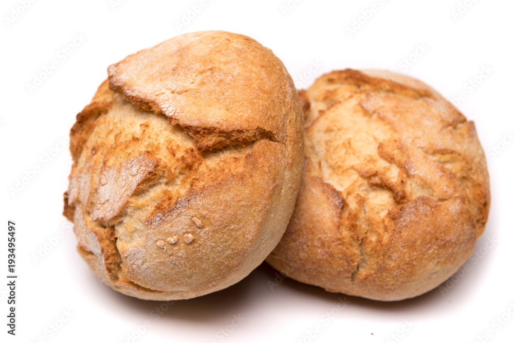 bread roll, bread on a white background, isolated bread roll, bread on a white background, isolated