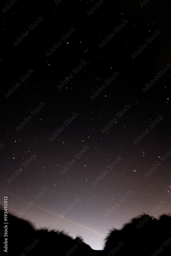 Stary night in the fields Stary night in the fields
