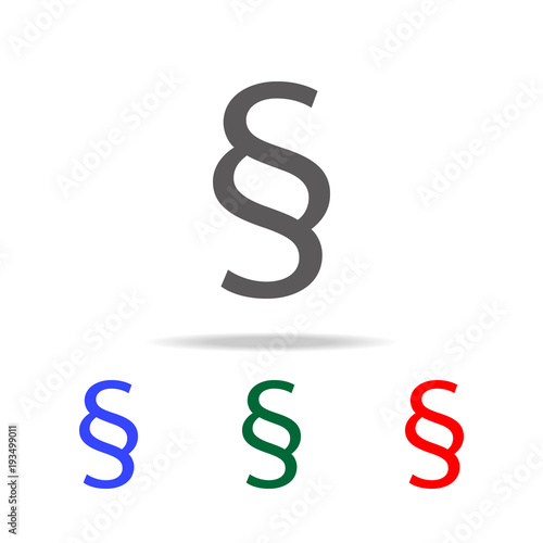 paragraph sign icon. Elements in multi colored icons for mobile concept and web apps. Icons for website design and development, app development