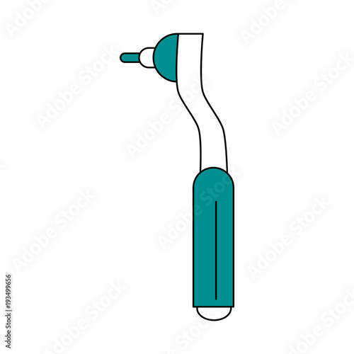 Odontology equipment tools icon vector illustration graphic design