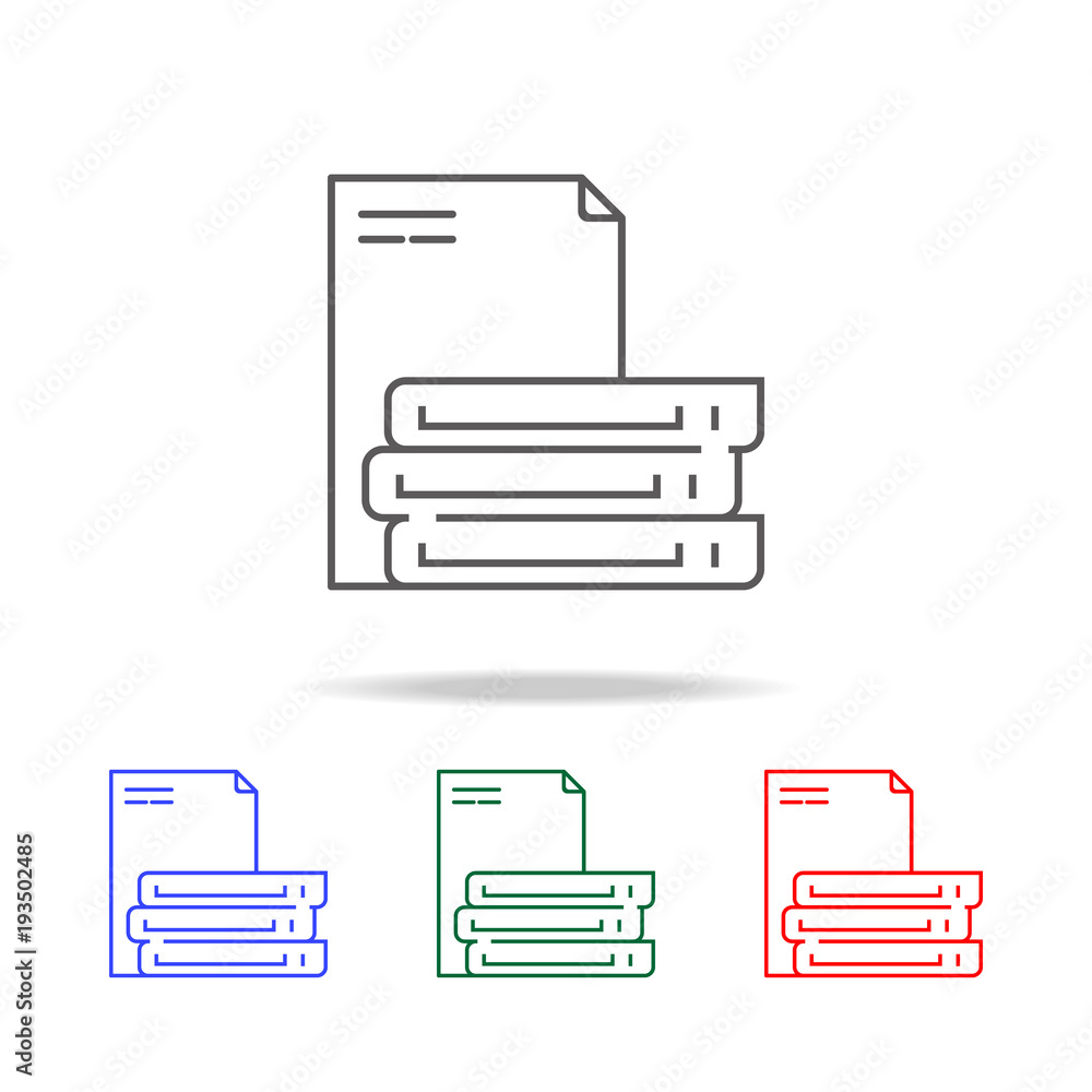folders with documents icon. Elements in multi colored icons for mobile concept and web apps. Icons for website design and development, app development folders with documents icon. Elements in multi colored icons for mobile concept and web apps. Icons for website design and development, app development