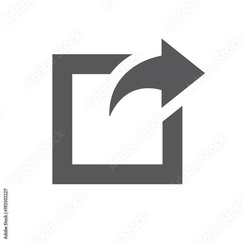 External Link Icon with Arrow showing the user that they leave the app