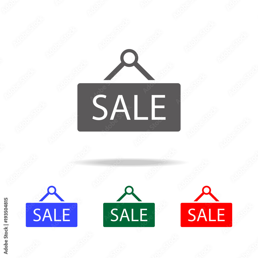hanging sale sign icon. Elements in multi colored icons for mobile concept and web apps. Icons for website design and development, app development hanging sale sign icon. Elements in multi colored icons for mobile concept and web apps. Icons for website design and development, app development
