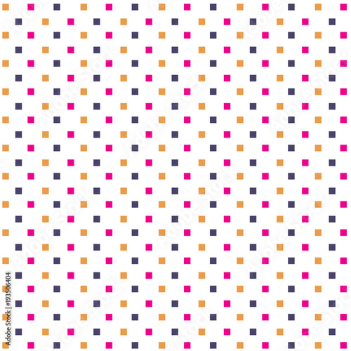 Vector seamless pattern with color dots. Cute background for baby. 
