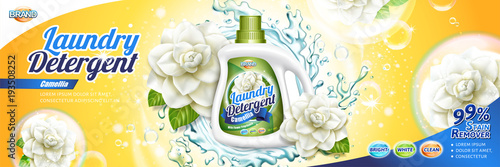 Laundry detergent ads