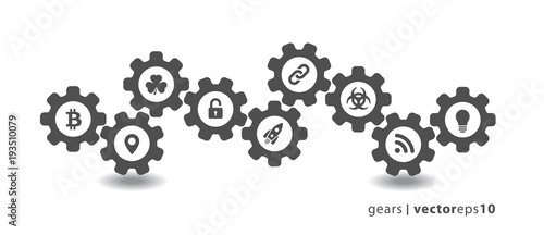 Gear Icons - Set 1