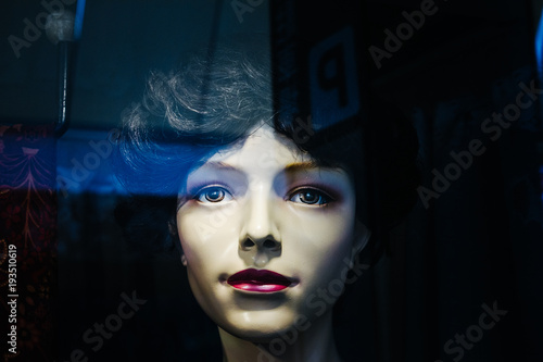 Closeup of Female Mannequin