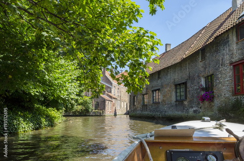 Tableau sur toile canales de Brujas, interesantes guias...
