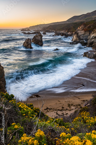 Waves coming in