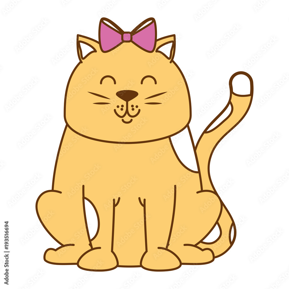 cute cat mascot character vector illustration design cute cat mascot character vector illustration design