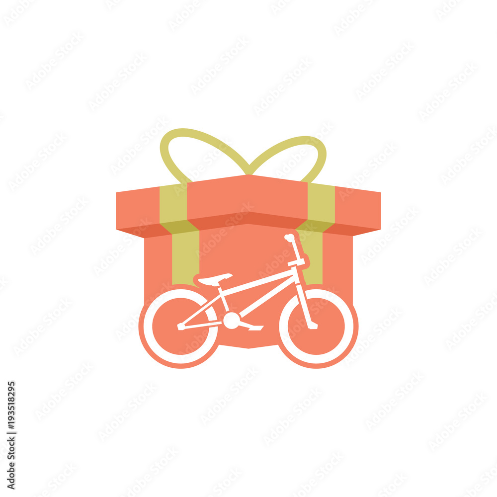 Bike Gift Logo Icon Design Bike Gift Logo Icon Design