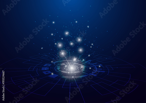 Abstract technology background