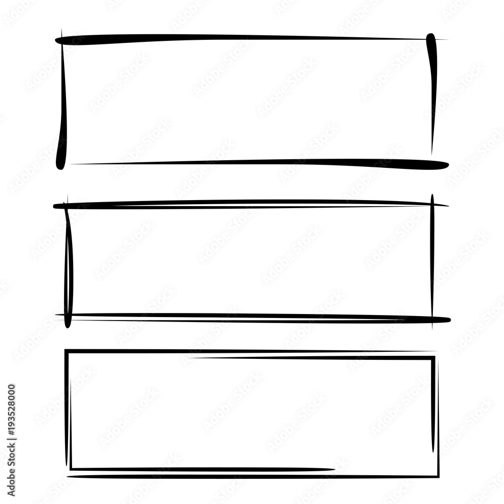 blank rectangle frames blank rectangle frames