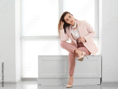 Beautiful fashionable woman...