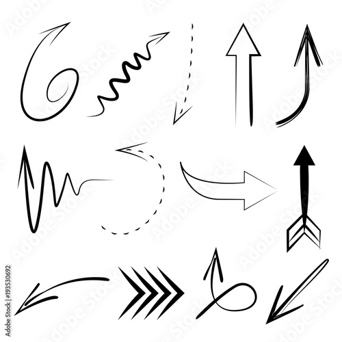 sketch and doodle arrows