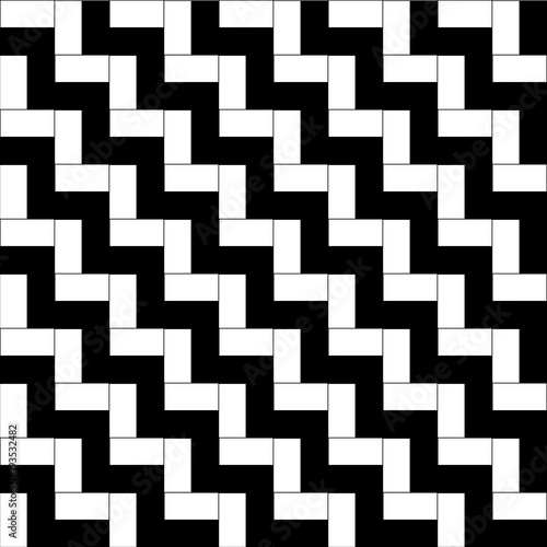 abstract pattern, staircase black and white, tile,waves