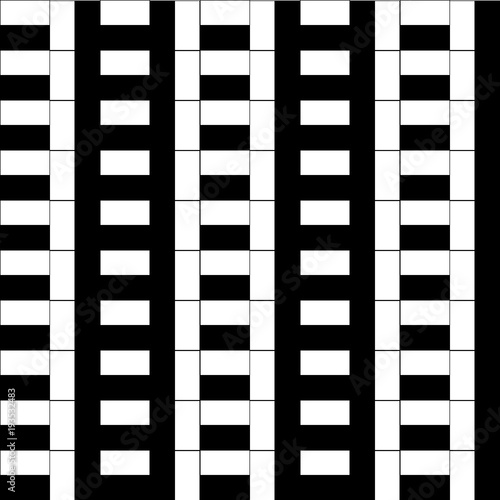 abstract pattern, staircase black and white, tile, old film