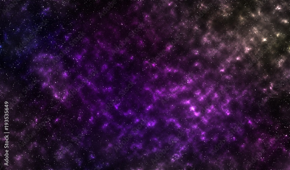 Outer space background illustration Outer space background illustration