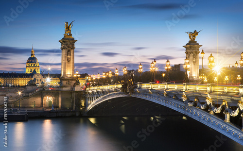 Alexandre 3 bridge in Paris, France © Production Perig