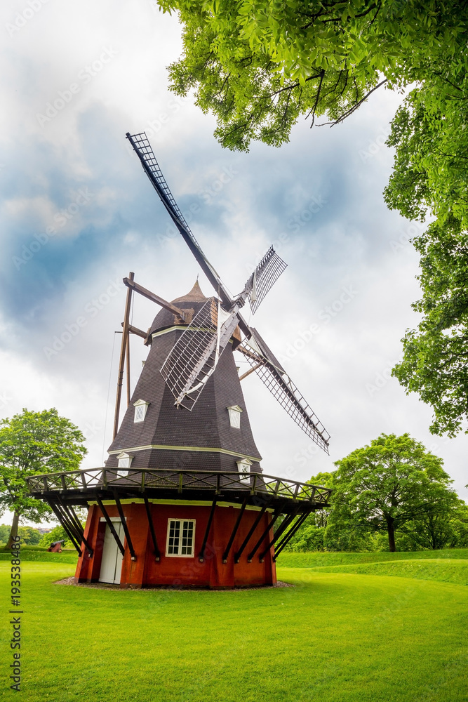 Copenhagen windmill at Kastellet