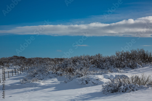 Island im Winter