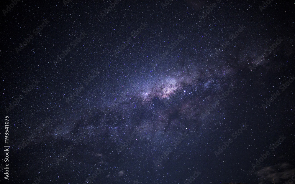Fototapeta premium Milky way as viewed from Katoomba Australia on a almost cloudless winter night
