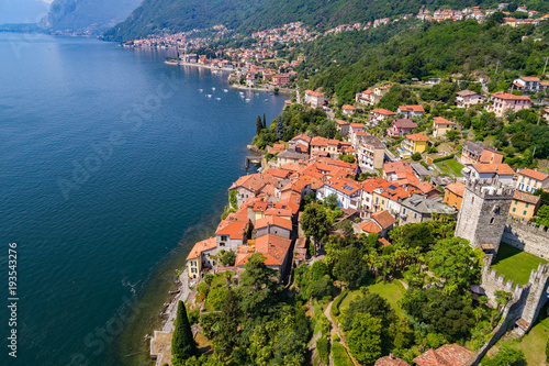 Santa Maria Rezzonico - Lago di Como (IT) - Vista aerea 