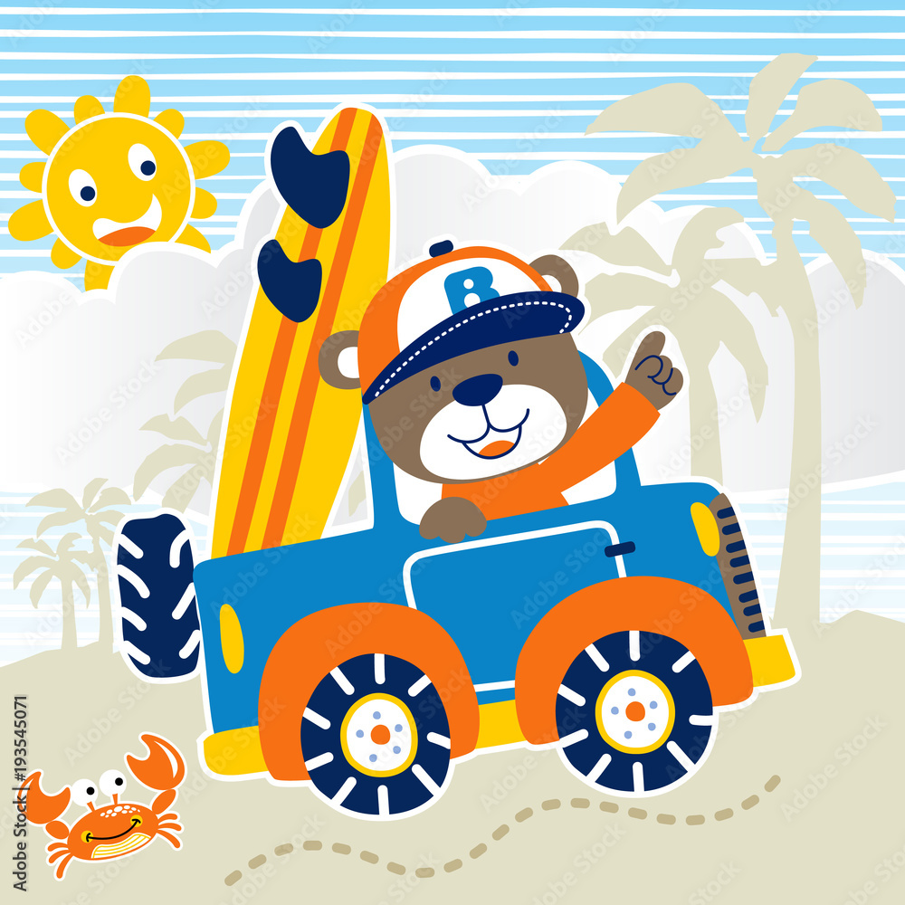 little animal cartoon holiday time little animal cartoon holiday time