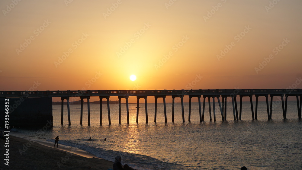 Sunset, Caspian Sea