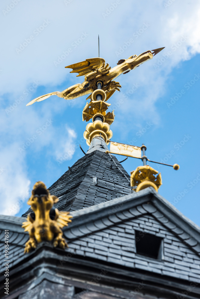 The belfry of Tournai, Belgium.