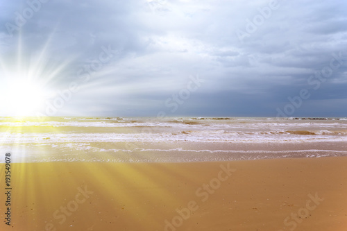 Clouds Sea Sand   