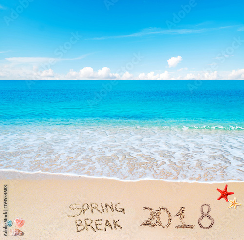 spring break 2018 on the sand
