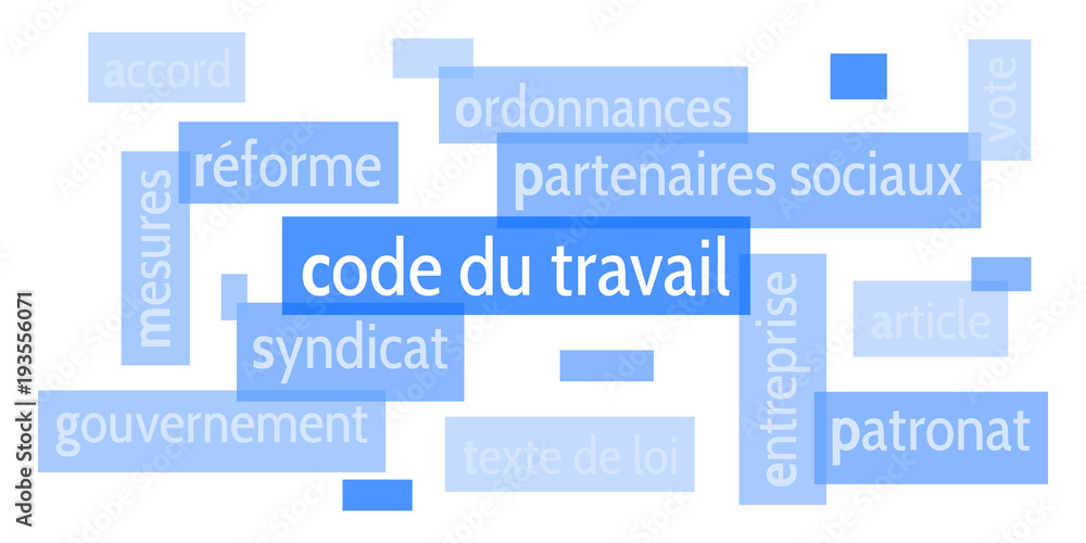 Nuage de Mots Code du Travail v5 Nuage de Mots Code du Travail v5