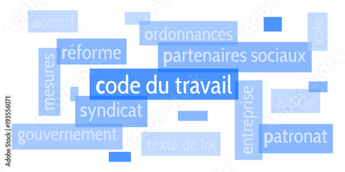 Nuage de Mots Code du Travail v5