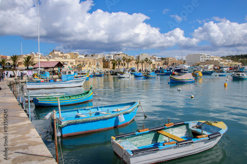 Der Hafen von Marsaxlokk, Malta