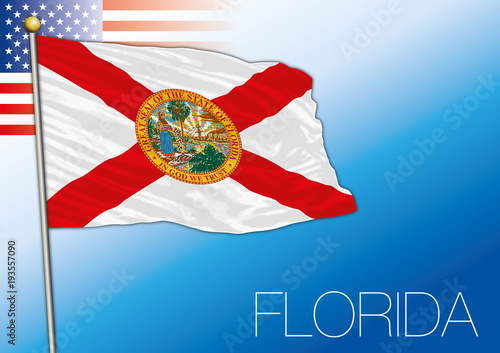 Florida federal state flag, United States
