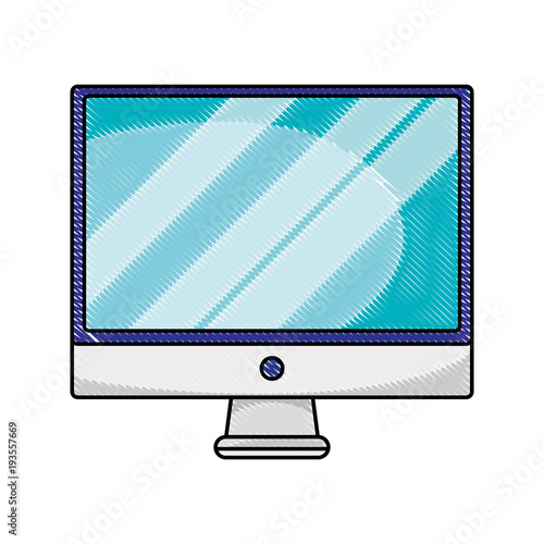 grated electronic computer screen technology icon